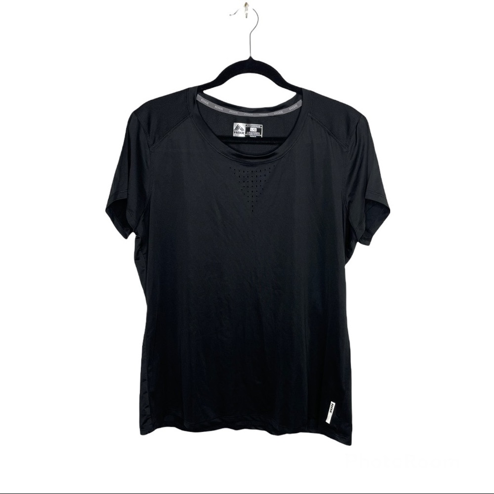Black Size L RBX Performance Short Sleeve Tee